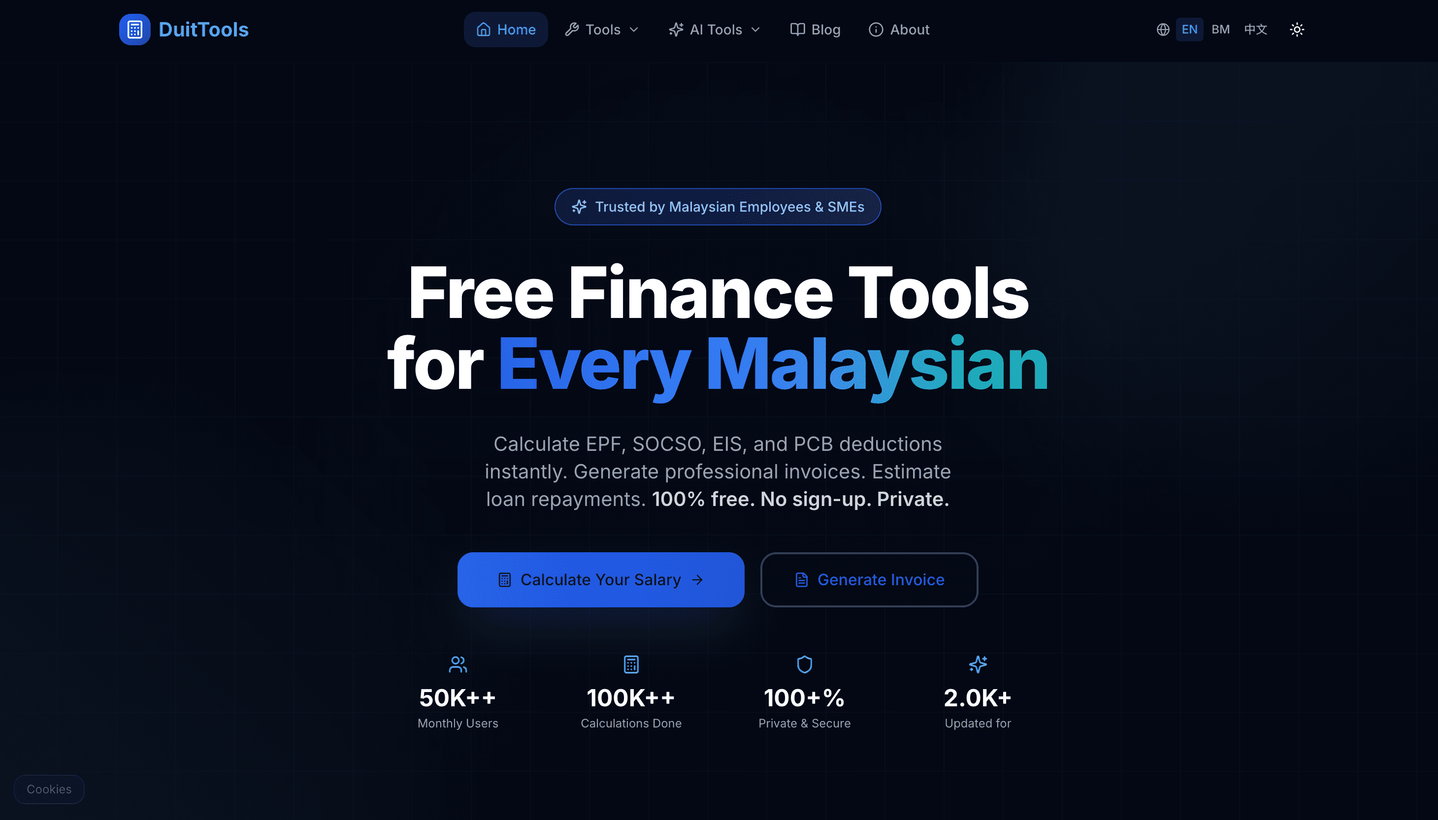 DuitTools business operations platform